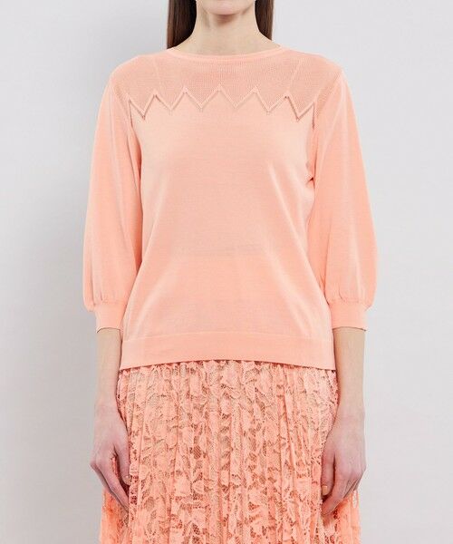 EPOCA / エポカ ニット・セーター | メッシュコンビニットプルオーバー | 詳細7