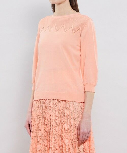 EPOCA / エポカ ニット・セーター | メッシュコンビニットプルオーバー | 詳細8