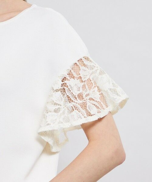 EPOCA / エポカ ニット・セーター | チューリップレースコンビ ニットプルオーバー | 詳細6