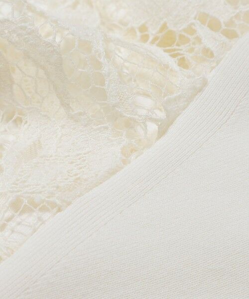 EPOCA / エポカ ニット・セーター | チューリップレースコンビ ニットプルオーバー | 詳細8