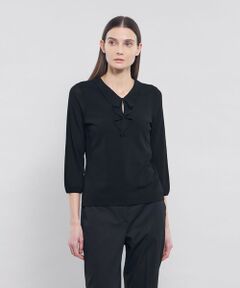 EPOCA / エポカ ニット・セーター | ラッフルニットプルオーバー