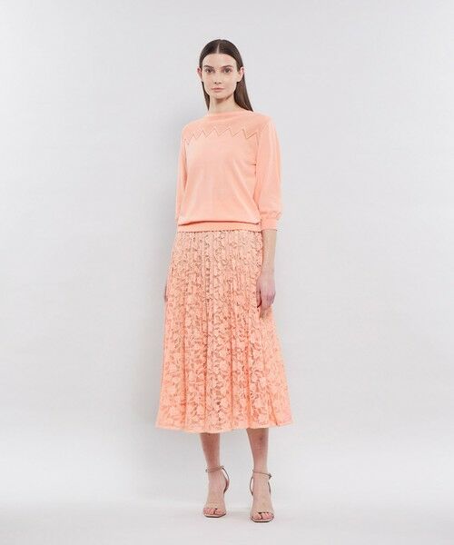 EPOCA / エポカ ロング・マキシ丈スカート | チューリップレース プリーツスカート | 詳細5