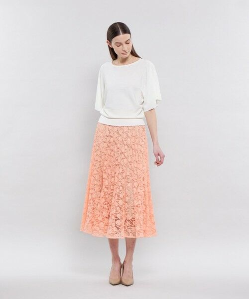 EPOCA / エポカ ロング・マキシ丈スカート | チューリップレース プリーツスカート | 詳細7