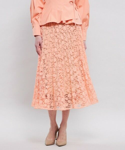 EPOCA / エポカ ロング・マキシ丈スカート | チューリップレース プリーツスカート | 詳細16