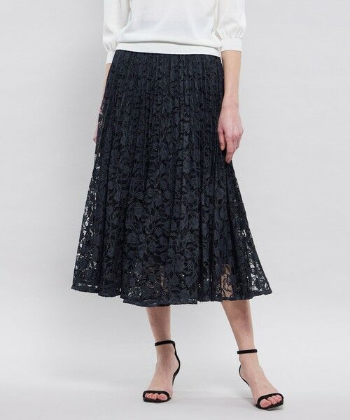 EPOCA / エポカ ロング・マキシ丈スカート | チューリップレース プリーツスカート | 詳細17