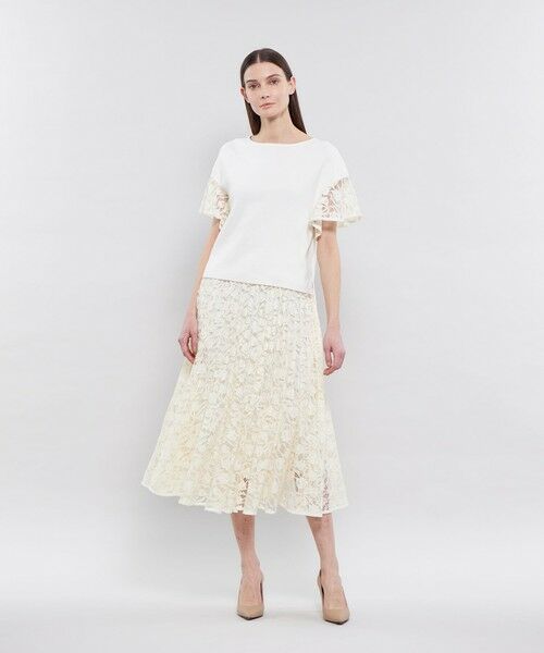 EPOCA / エポカ ロング・マキシ丈スカート | チューリップレース プリーツスカート | 詳細3