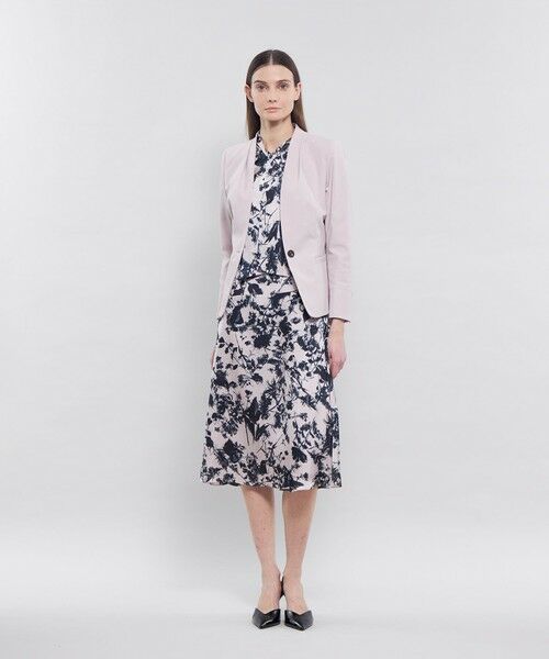 EPOCA / エポカ ロング・マキシ丈スカート | シャドウフラワープリント フレアスカート | 詳細6