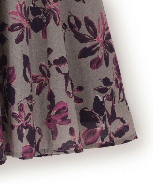 EPOCA / エポカ ロング・マキシ丈ワンピース | 【MARIHA】せせらぎのドレス(プリント)《WEB＆EPOCA THE SHOP店舗限定》 | 詳細4