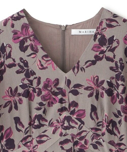 EPOCA / エポカ ロング・マキシ丈ワンピース | 【MARIHA】せせらぎのドレス(プリント)《WEB＆EPOCA THE SHOP店舗限定》 | 詳細2