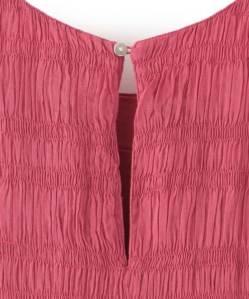 EPOCA / エポカ ロング・マキシ丈ワンピース | 【ne quittez pas】シャーリングドレス《WEB＆EPOCA THE SHOP店舗限定》 | 詳細5