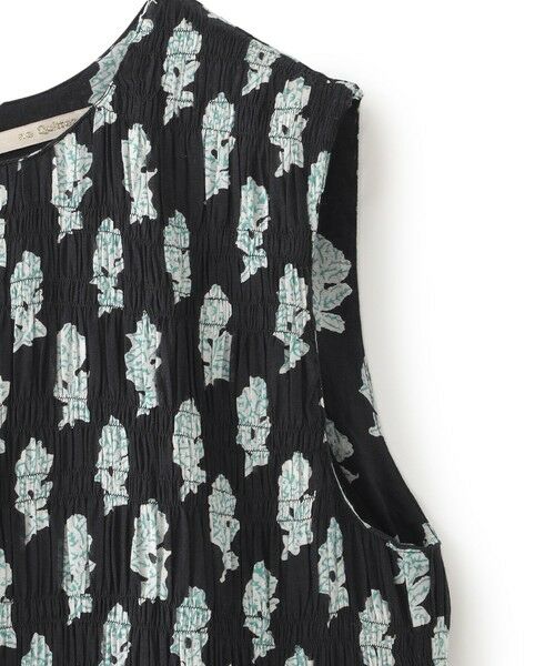 EPOCA / エポカ ロング・マキシ丈ワンピース | 【ne quittez pas】プリントシャーリングドレス《WEB＆EPOCA THE SHOP店舗限定》 | 詳細3