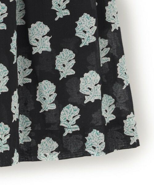 EPOCA / エポカ ロング・マキシ丈ワンピース | 【ne quittez pas】プリントシャーリングドレス《WEB＆EPOCA THE SHOP店舗限定》 | 詳細4