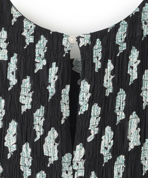 EPOCA / エポカ ロング・マキシ丈ワンピース | 【ne quittez pas】プリントシャーリングドレス《WEB＆EPOCA THE SHOP店舗限定》 | 詳細5