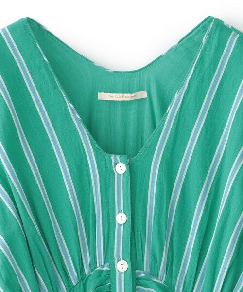 EPOCA / エポカ ロング・マキシ丈ワンピース | 【ne quittez pas】ストライプウエストギャザードレス《WEB＆EPOCA THE SHOP店舗限定》 | 詳細2