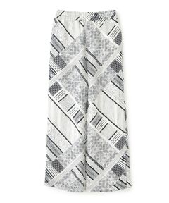 EPOCA / エポカ その他パンツ | 【near.nippon】トライバル柄ストレートパンツ《WEB＆EPOCA THE SHOP店舗限定》