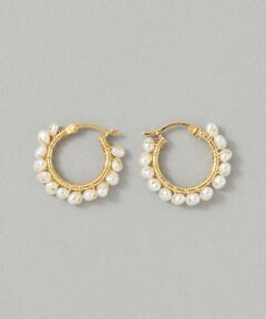 EPOCA / エポカ ネックレス・ペンダント・チョーカー | 【Mounir】パールサークルピアス《WEB＆EPOCA THE SHOP店舗限定》