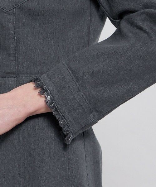 EPOCA / エポカ ノーカラージャケット | 【EPOCA STORIA】 ライトデニム ノーカラージャケット 《WEB＆EPOCA THE SHOP店舗限定》 | 詳細6