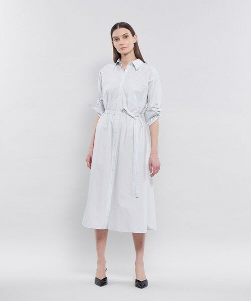 極美品‼️【エポカEPOCA】上品な美ラインフレアーワンピースオフホワイト白 極美品‼️【エポカEPOCA】上品な美ラインフレアーワンピースオフ