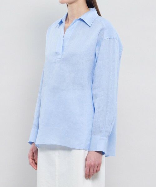 EPOCA / エポカ シャツ・ブラウス | 【EPOCA STORIA】 ラスターリネン スキッパーシャツ 《WEB＆EPOCA THE SHOP店舗限定》 | 詳細5