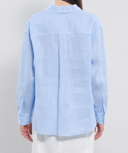 EPOCA / エポカ シャツ・ブラウス | 【EPOCA STORIA】 ラスターリネン スキッパーシャツ 《WEB＆EPOCA THE SHOP店舗限定》 | 詳細6