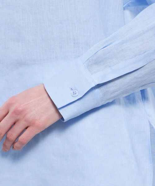 EPOCA / エポカ シャツ・ブラウス | 【EPOCA STORIA】 ラスターリネン スキッパーシャツ 《WEB＆EPOCA THE SHOP店舗限定》 | 詳細7