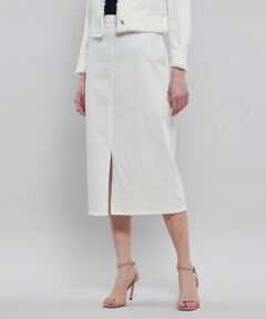 EPOCA / エポカ ロング・マキシ丈スカート | 【EPOCA STORIA】 ライトデニム タイトスカート 《WEB＆EPOCA THE SHOP店舗限定》