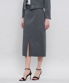 EPOCA / エポカ ロング・マキシ丈スカート | 【EPOCA STORIA】 ライトデニム タイトスカート 《WEB＆EPOCA THE SHOP店舗限定》