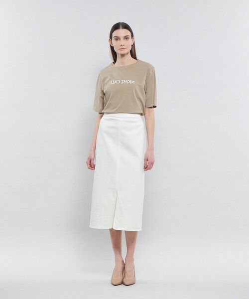 EPOCA / エポカ ロング・マキシ丈スカート | 【EPOCA STORIA】 ライトデニム タイトスカート 《WEB＆EPOCA THE SHOP店舗限定》 | 詳細4