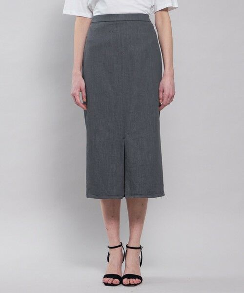 EPOCA / エポカ ロング・マキシ丈スカート | 【EPOCA STORIA】 ライトデニム タイトスカート 《WEB＆EPOCA THE SHOP店舗限定》 | 詳細8