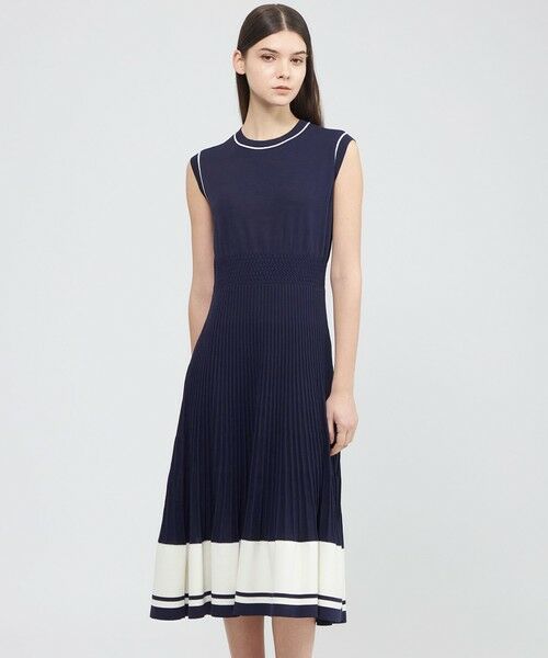 EPOCA / エポカ ロング・マキシ丈ワンピース | コットンボーダー ニットワンピース | 詳細10