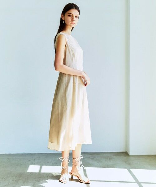 EPOCA / エポカ ロング・マキシ丈ワンピース | ハイツイストボイル シアードレス | 詳細1