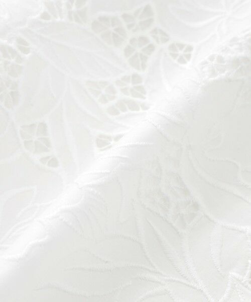 EPOCA / エポカ シャツ・ブラウス | フィオーレエンブロイダリー スタンドカラーシャツ | 詳細9