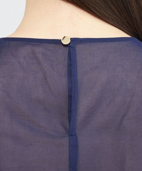 EPOCA / エポカ シャツ・ブラウス | コットンボイルオーガンジー シアーブラウス | 詳細9