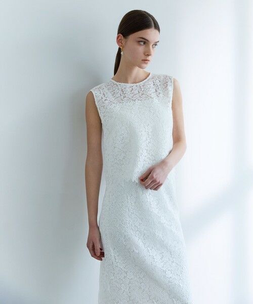 EPOCA / エポカ シャツ・ブラウス | フラワーケミカルレース ノースリーブブラウス | 詳細1