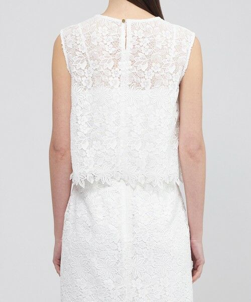 EPOCA / エポカ シャツ・ブラウス | フラワーケミカルレース ノースリーブブラウス | 詳細7