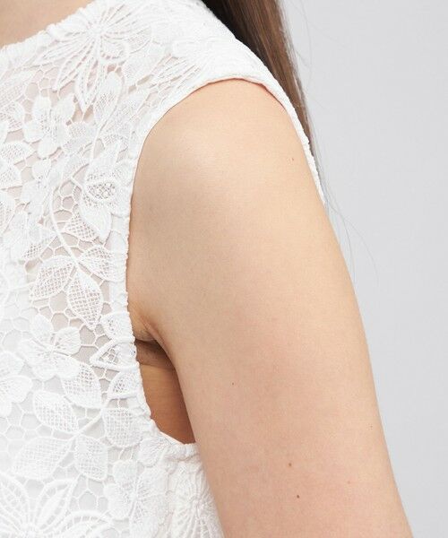 EPOCA / エポカ シャツ・ブラウス | フラワーケミカルレース ノースリーブブラウス | 詳細8