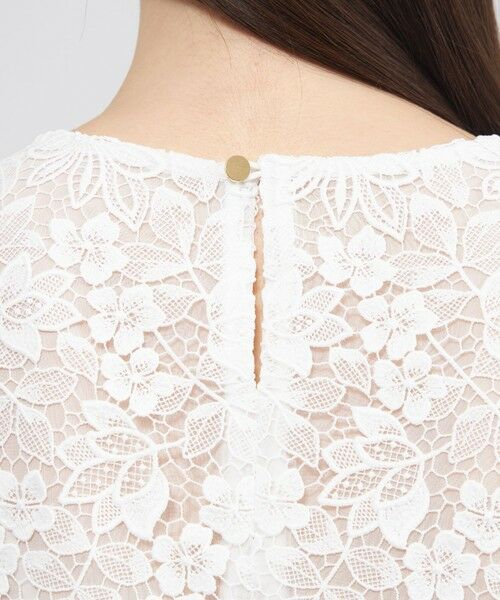 EPOCA / エポカ シャツ・ブラウス | フラワーケミカルレース ノースリーブブラウス | 詳細9