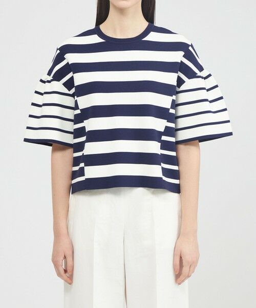 EPOCA / エポカ ニット・セーター | コットンボーダー ニットプルオーバー | 詳細6