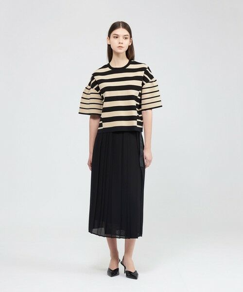 EPOCA / エポカ ニット・セーター | コットンボーダー ニットプルオーバー | 詳細3