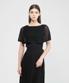 EPOCA / エポカ ニット・セーター | メッシュレイヤード 2WAYニットプルオーバー