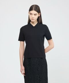 EPOCA / エポカ ニット・セーター | ドライストレッチ ポロカラーニット