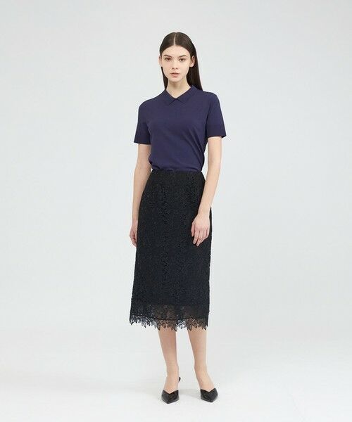 EPOCA / エポカ ニット・セーター | ドライストレッチ ポロカラーニット | 詳細3