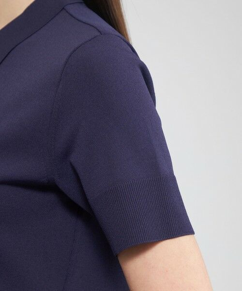 EPOCA / エポカ ニット・セーター | ドライストレッチ ポロカラーニット | 詳細7