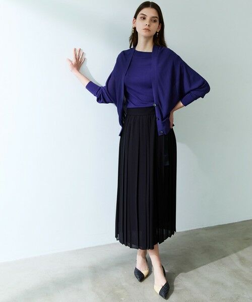 EPOCA / エポカ ニット・セーター | レーヨンナイロン クロップドカーディガン | 詳細1