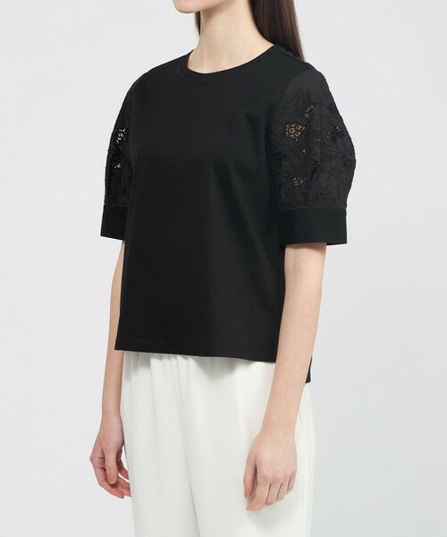 EPOCA / エポカ カットソー | フィオーレエンブロイダリー コンビカットソー | 詳細5