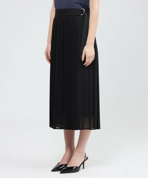 EPOCA / エポカ ロング・マキシ丈スカート | カラミメッシュ プリーツラップスカート | 詳細7