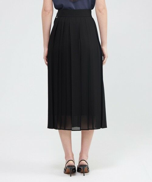 EPOCA / エポカ ロング・マキシ丈スカート | カラミメッシュ プリーツラップスカート | 詳細8