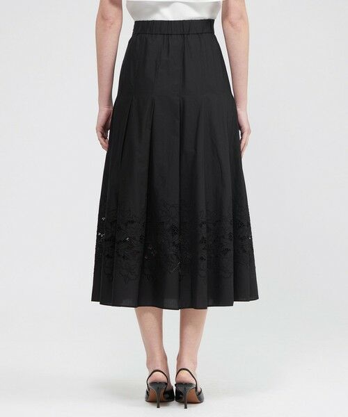 EPOCA / エポカ ロング・マキシ丈スカート | フィオーレエンブロイダリー タックフレアスカート | 詳細8