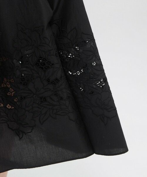 EPOCA / エポカ ロング・マキシ丈スカート | フィオーレエンブロイダリー タックフレアスカート | 詳細9