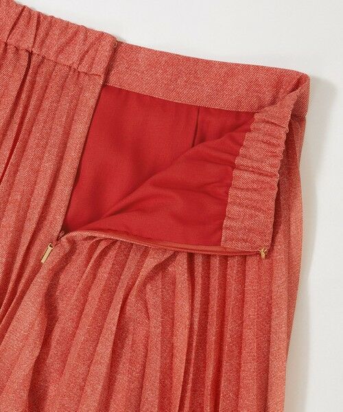 EPOCA / エポカ ロング・マキシ丈スカート | シアーデニムプリント プリーツスカート | 詳細10